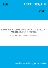 Cohomologie automorphe, cohomologie motivique et fonction $ L$-adjointe