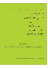 Les mulitplicités des produits tensoriels à travers les algèbres amassées supérieures