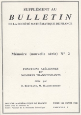 Fonctions abéliennes et nombres transcendants