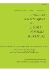 Vecteurs de Witt, lois polynôme, et homologie de Hochschild topologique réelle