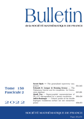 Bulletin de la SMF 150-2