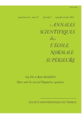 Opers et les équations de Bogomolny tordues