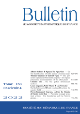 Bulletin de la SMF 150-4