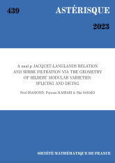 Relation de Jacquet-Langlands et filtration de Serre modulo $p$ via la géometrie des variétés modulaires de Hilbert : Épissage et découpage