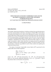 Exposé Bourbaki 1191 : Explosion en temps fini pour les fluides compressibles et pour l'équation de Schrödinger non linéaire défocalisante en énergie surcritique (d'après Frank Merle, Pierre Raphaël, Igor Rodnianski and Jérémie Szeftel)