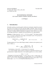 Exposé Bourbaki 1187 : Expanseurs de dimension supérieure (d'après Gromov, Kaufman, Kazhdan, Lubotzky et d'autres)