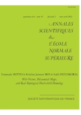 Vecteurs de Witt, lois polynôme, et homologie de Hochschild topologique réelle