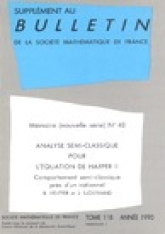 Analyse semi-classique pour l’équation de Harper. II : comportement semi-classique près d’un rationnel