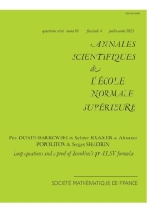 Équations de boucles et une démonstration de la formule $qr$-ELSV de Zvonkine