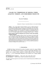 Variétés de Calabi-Yau de dimension trois de type Borcea–Voisin, torsion analytique, et produits de Borcherds