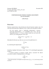 Exposé Bourbaki 1199 : Théorie ergodique ponctuelle d'après Jean Bourgain : exemples et entropie