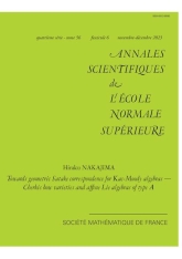 Vers une correspondance géométrique de Satake pour les algèbres de Kac-Moody
--- Variétés d'arc de Cherkis et algèbres de Lie affines de type $A$