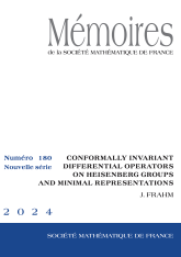 Opérateurs différentiels conformément invariants pour des groupes d’Heisenberg et représentations minimales