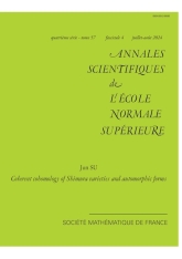 Cohomologie cohérente des variétés de Shimura et formes automorphes