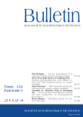 Bulletin de la SMF 152-3