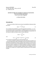 Exposé Bourbaki 1222 : Mesures de Gibbs non linéaires et limites de champ moyen pour les systèmes quantiques (d'après Lewin, Nam et Rougerie)