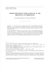 Double EPW-sextiques avec des actions de A7 et variétés GM irrationnelles
de dimension trois