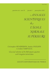 Solutions classiques de l'équation de Boltzmann avec donnée initiale irrégulière