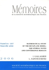 Étude mathématique du modèle bétaplan : ondes équatoriales et résultats de convergence