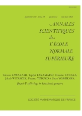 Quasi-F-scindages en géométrie birationnelle
