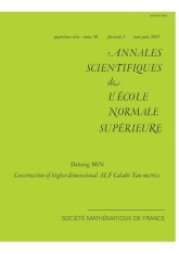 Construction de métriques ALF Calabi-Yau en dimension supérieure