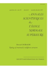 Topologie des attracteurs irrationnellement indifférents