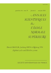 Cycles algébriques et systèmes de Hitchin